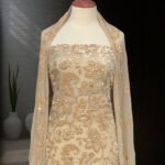 Net velvet applique