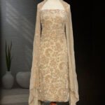 Net velvet applique
