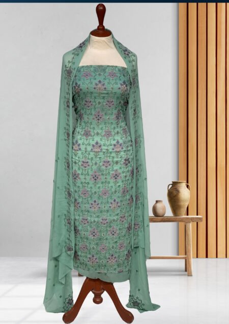 Sohni Dharti Tilla Thread Embroidered Dress (SD-11)