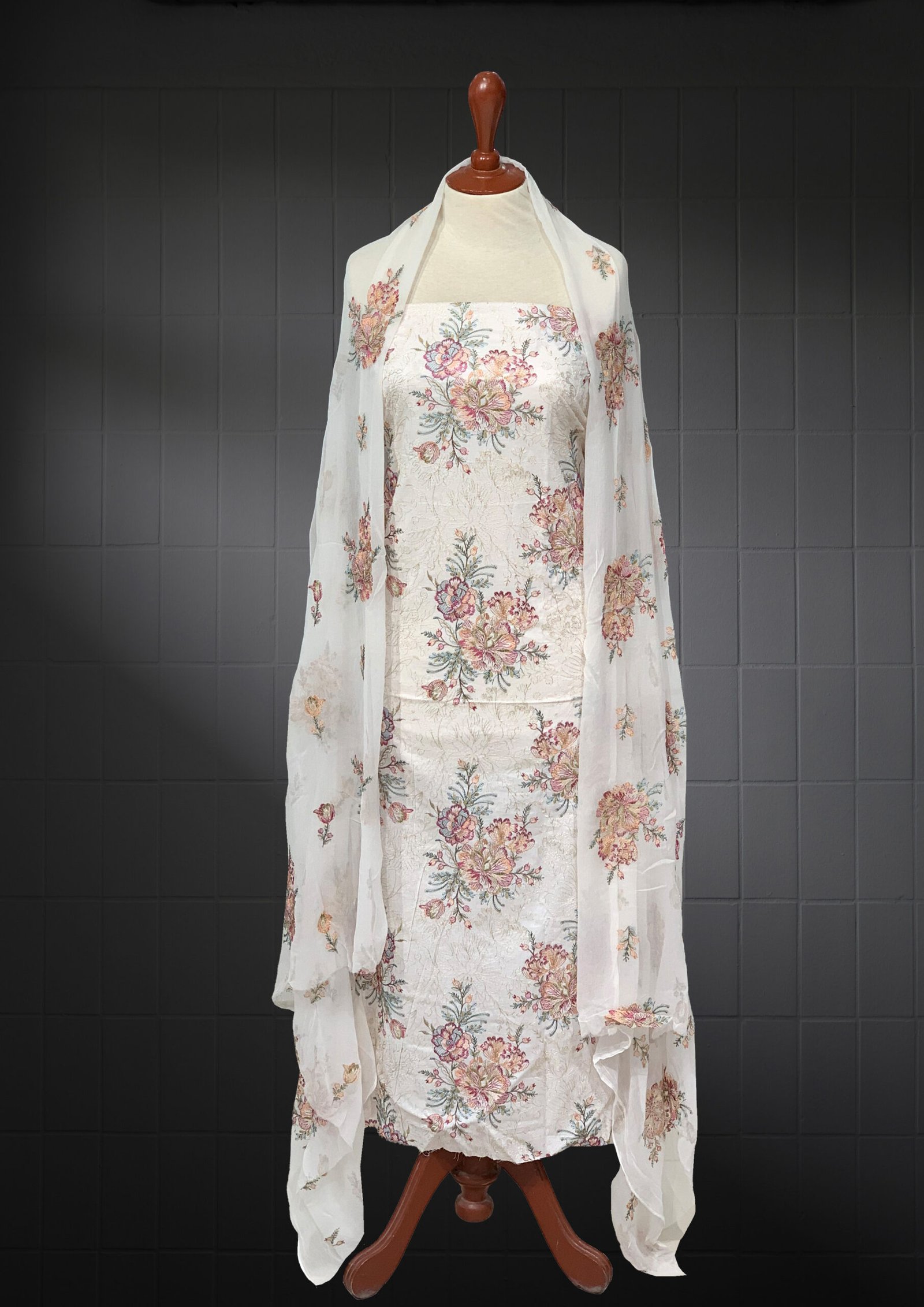 Lawn Embroidered Dress Design (LED-24)