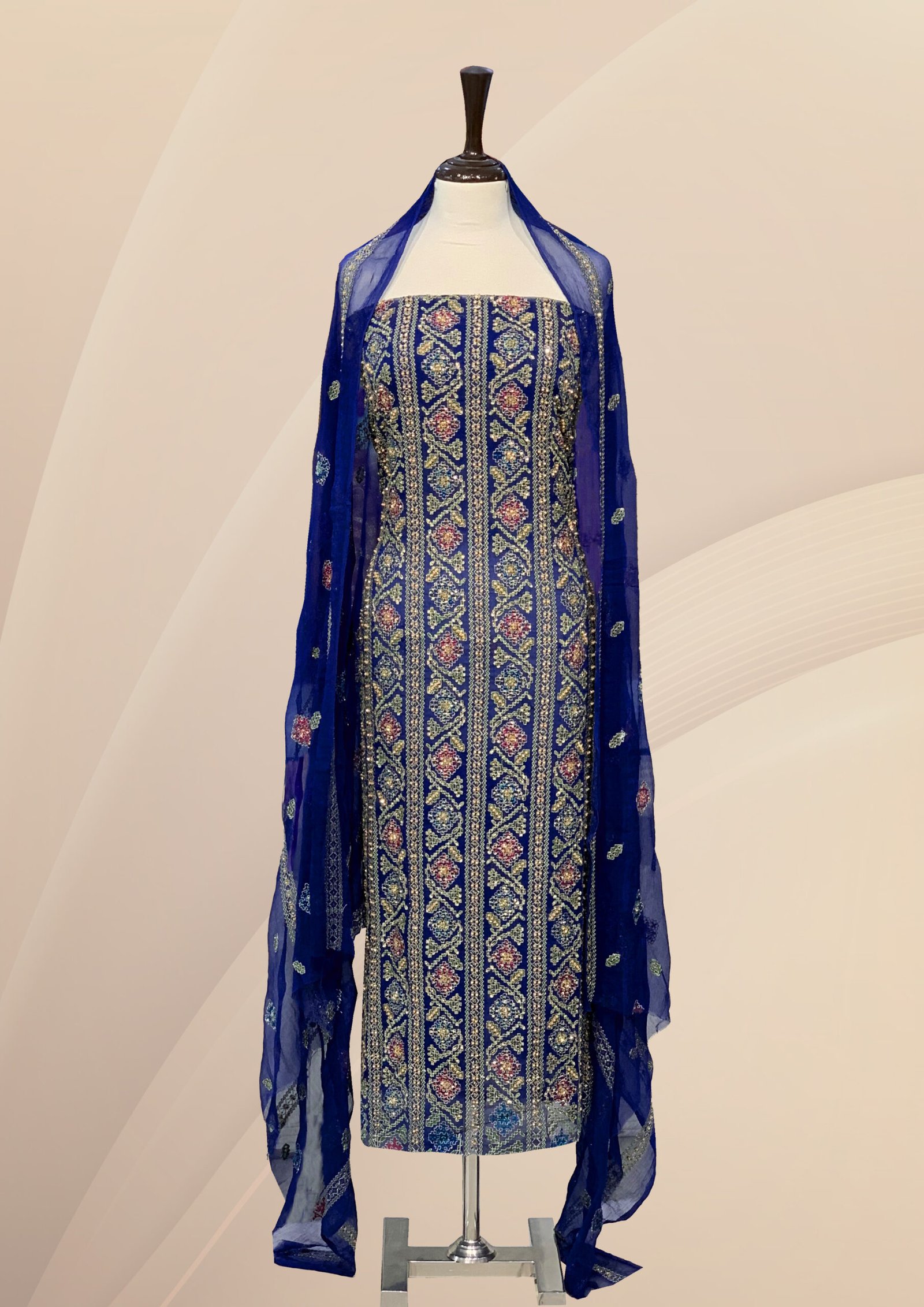 PURE CHIFFON LINING CROSS STITCH (PC-16)