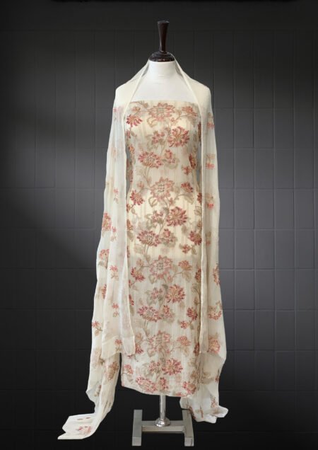 PURE CHIFFON BAIL FLORAL DESIGN (PC-18)