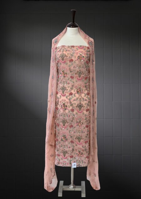 Pure Chiffon Bridal dress Design (PC-19)