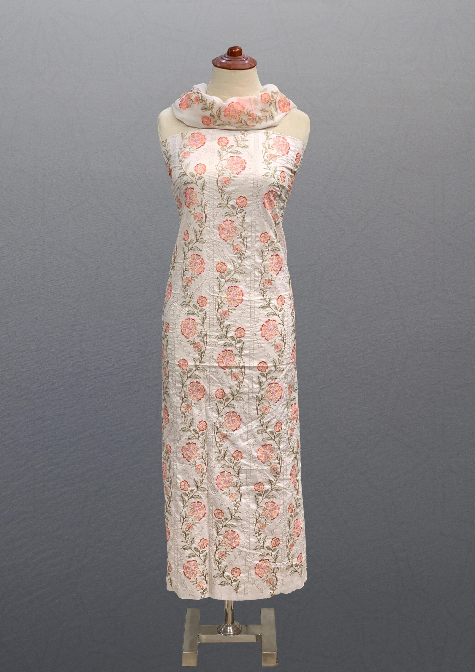 LAWN EMBROIDERED DESIGN (LED-4)